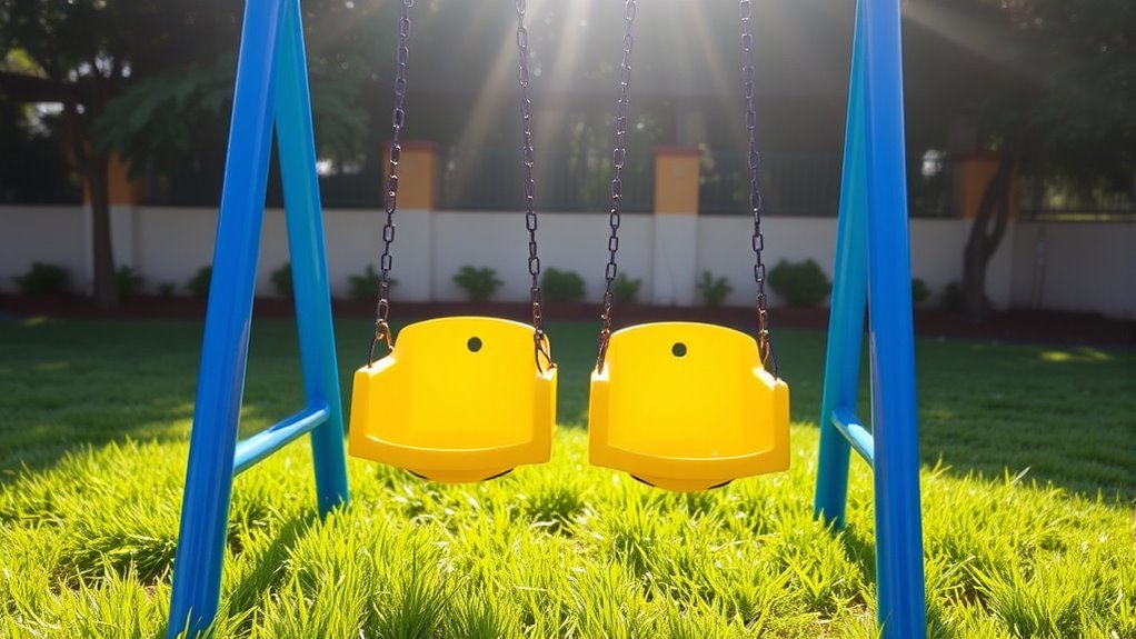 swing installation child development