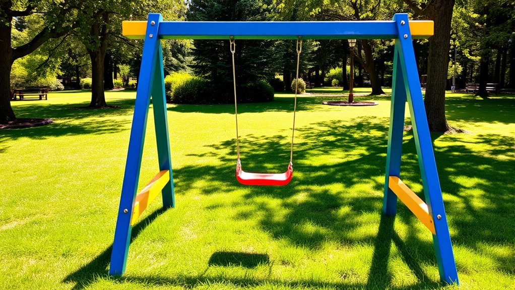 swing set safety installation