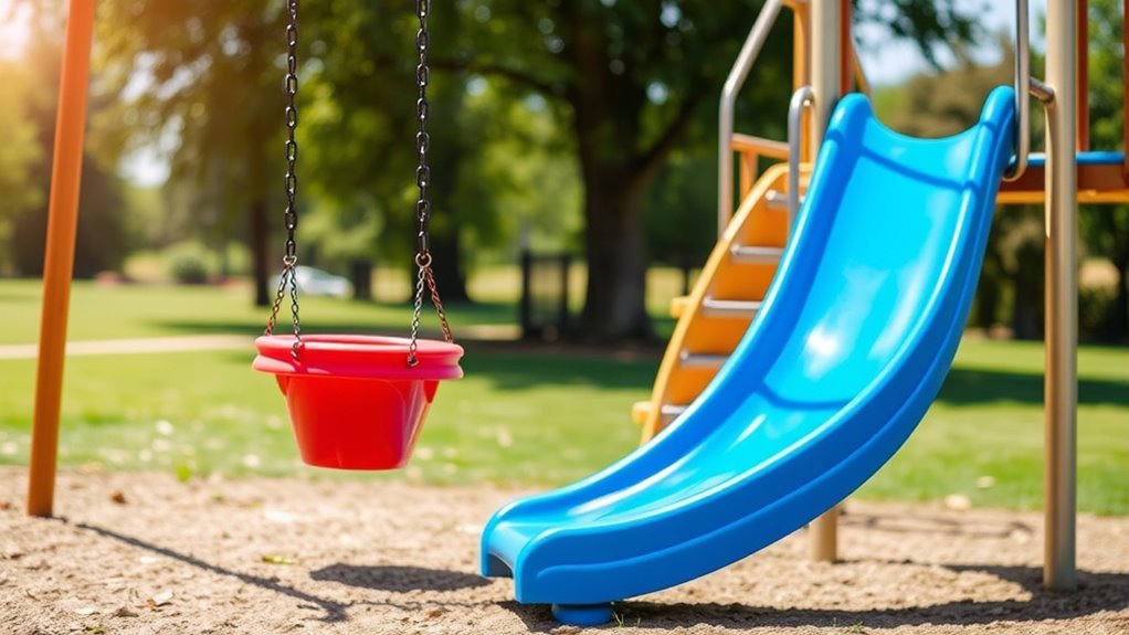 toddler slide safety features