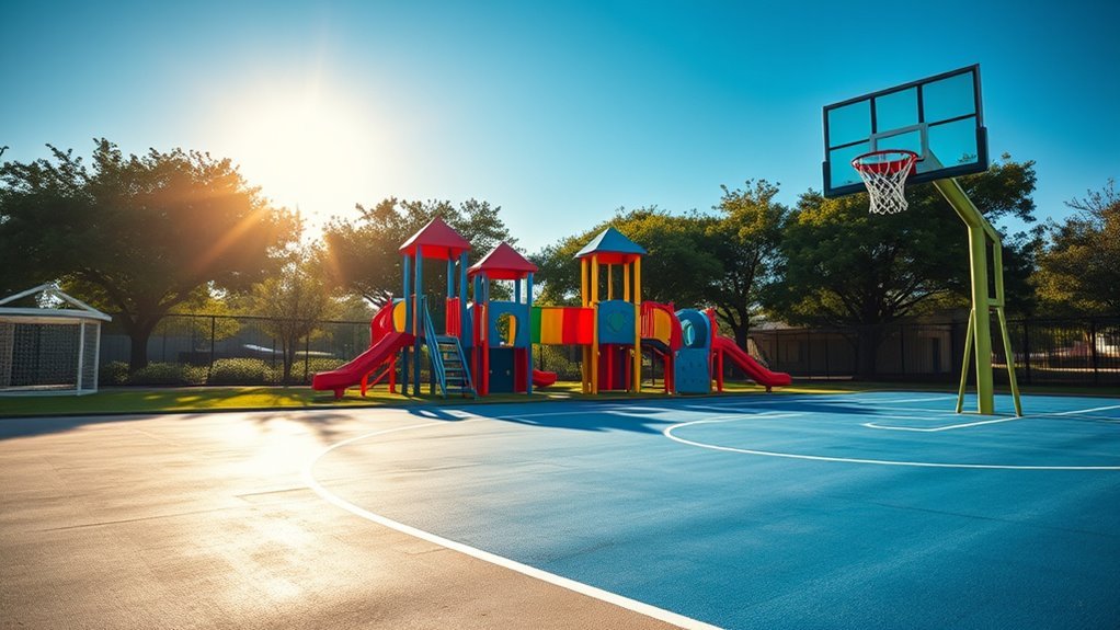 tough outdoor basketball systems