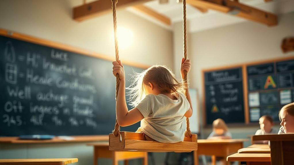 front loaded swing breaks boost focus