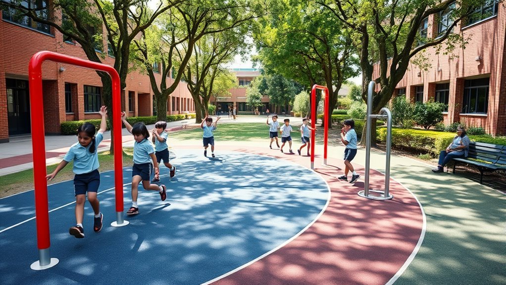 outdoor fitness zones boost bengaluru schools