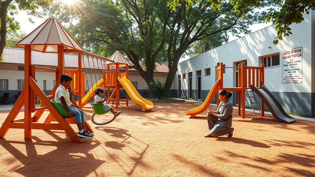 universal playground safety standards nationwide