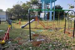 Transform your empty space into a fun zone! At Rainbow Play, we manufacture world-class, durable, and safe outdoor play equipment in Bangalore. Whether it's for a school, apartment complex, or public park, our ISO-certified designs are built to last.
