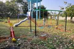 Transform your empty space into a fun zone! At Rainbow Play, we manufacture world-class, durable, and safe outdoor play equipment in Bangalore. Whether it's for a school, apartment complex, or public park, our ISO-certified designs are built to last.