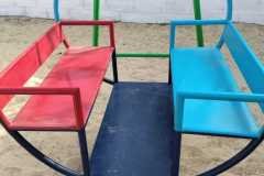 Transform your empty space into a fun zone! At Rainbow Play, we manufacture world-class, durable, and safe outdoor play equipment in Bangalore. Whether it's for a school, apartment complex, or public park, our ISO-certified designs are built to last.