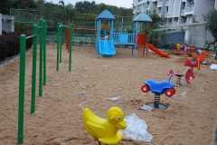 Transform your empty space into a fun zone! At Rainbow Play, we manufacture world-class, durable, and safe outdoor play equipment in Bangalore. Whether it's for a school, apartment complex, or public park, our ISO-certified designs are built to last.