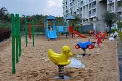 Transform your empty space into a fun zone! At Rainbow Play, we manufacture world-class, durable, and safe outdoor play equipment in Bangalore. Whether it's for a school, apartment complex, or public park, our ISO-certified designs are built to last.