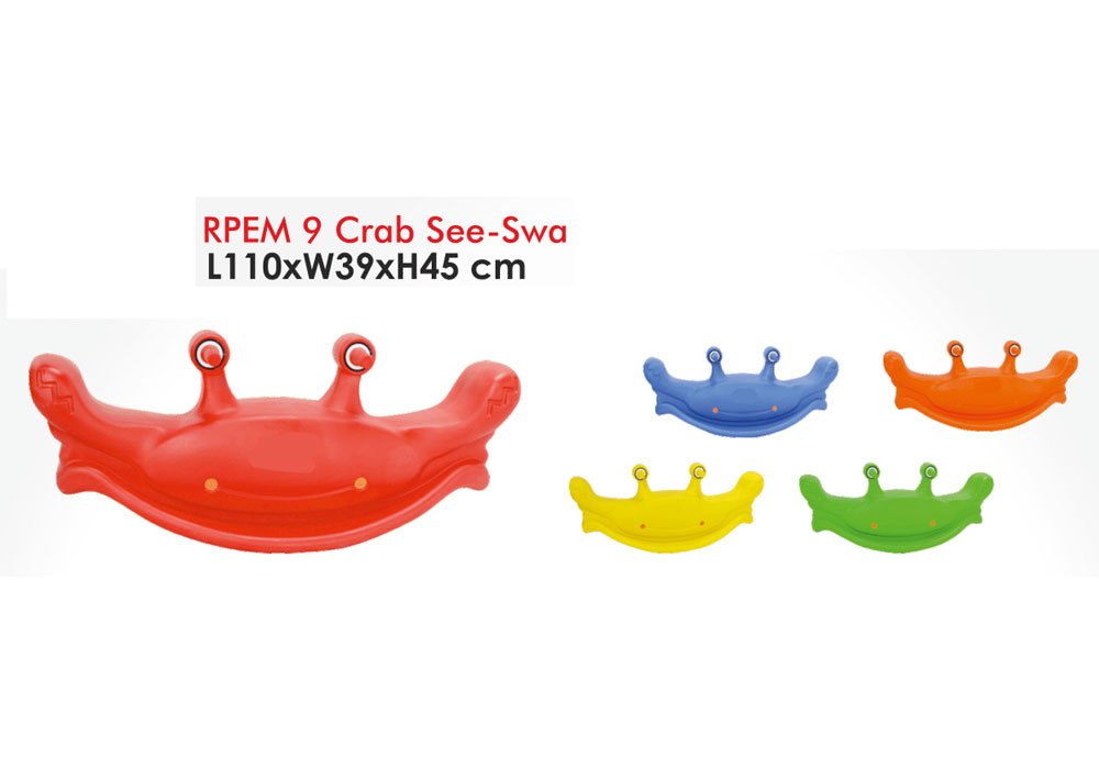 Crab Themed Rocker for Kids Outdoor and Indoor ...