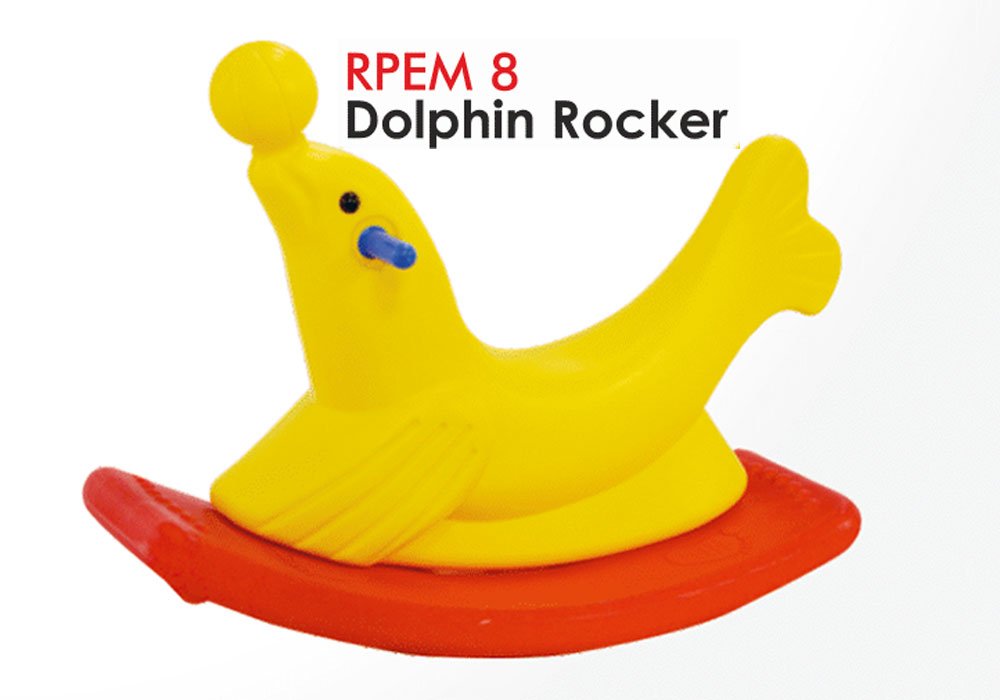 Childs Dolphin Rocking Chair for Toddlers Age 2...