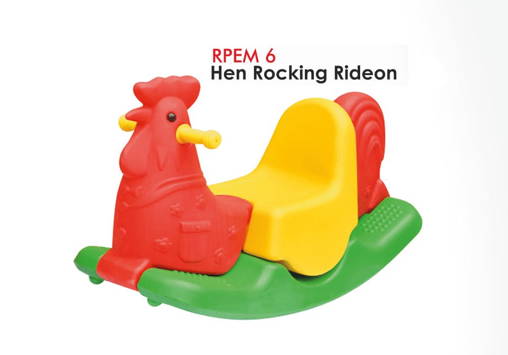 Hen Shaped Rocker for Kids Toddler Rocking Toy ...