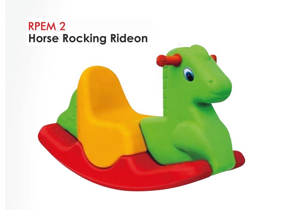 Classic Red Horse Rocker for Kids Aged 1.5 to 5...