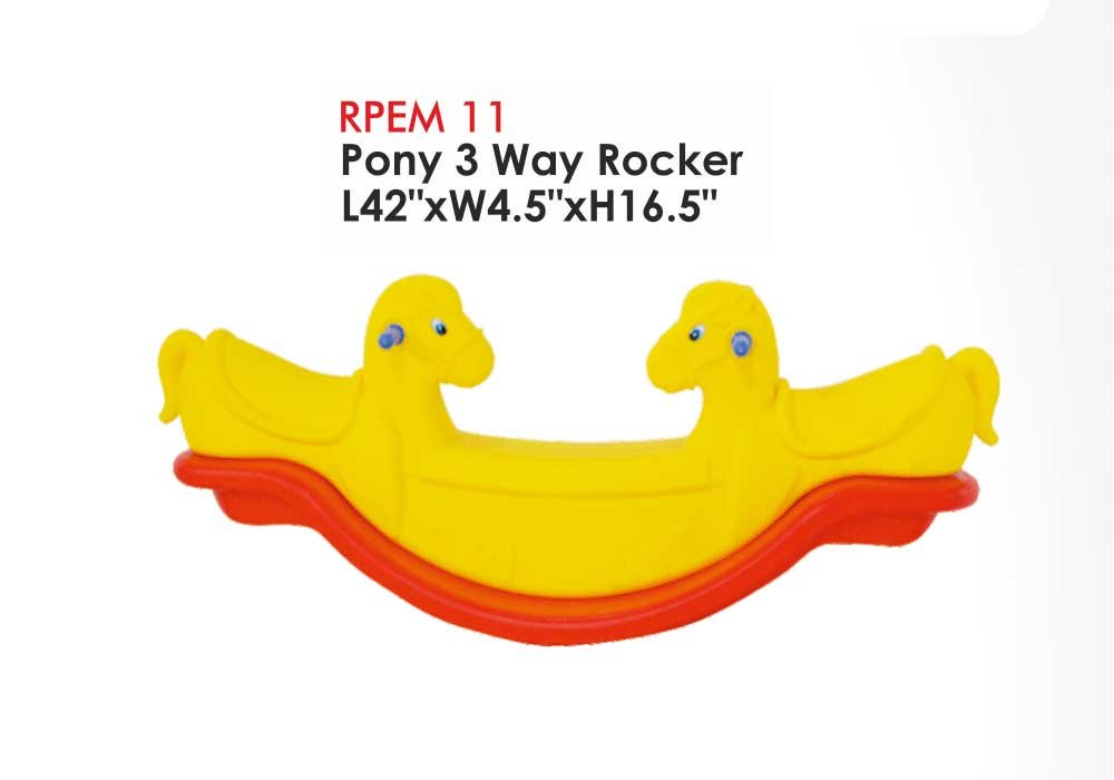 Double Pony Rocker for Kids Ages 2-6 Years Old ...