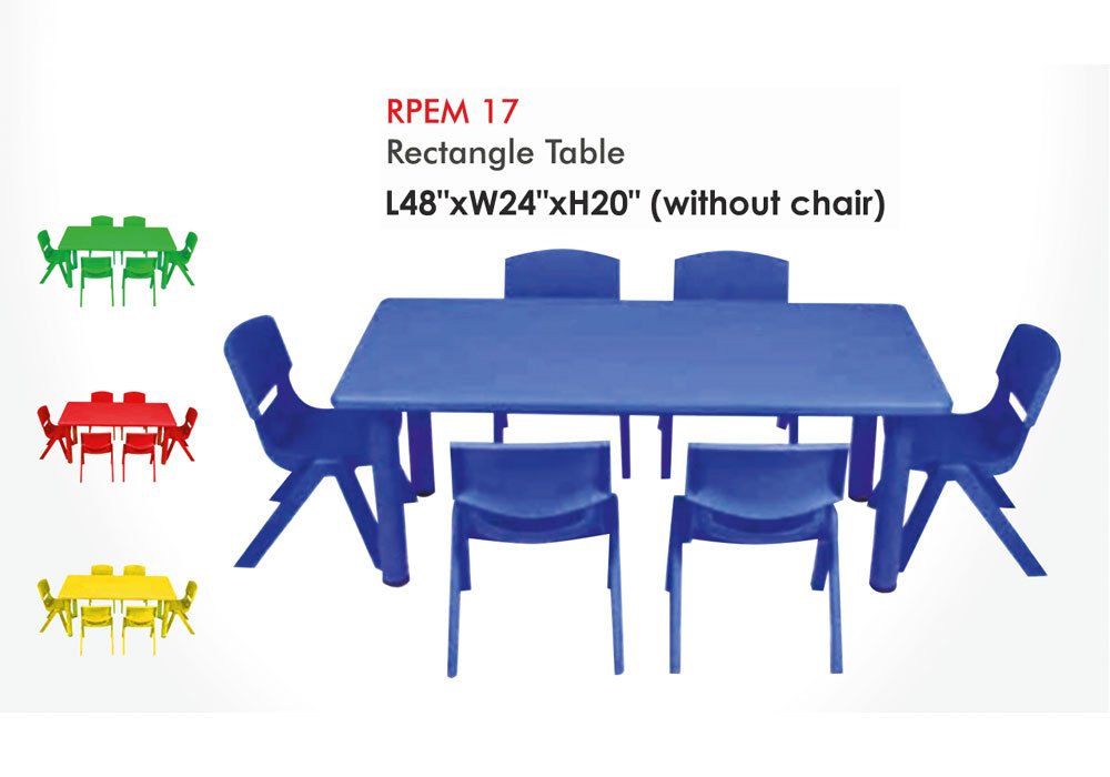 Kids Table for Group Activities and Learning No...
