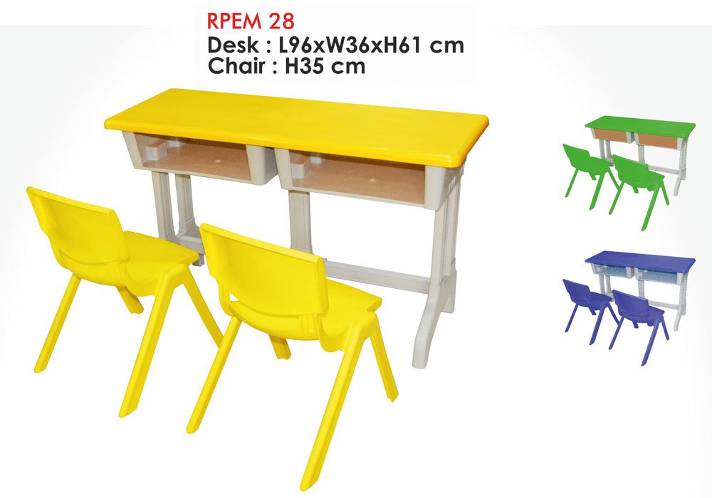 Compact Child Safe Desk for Classroom or Study ...