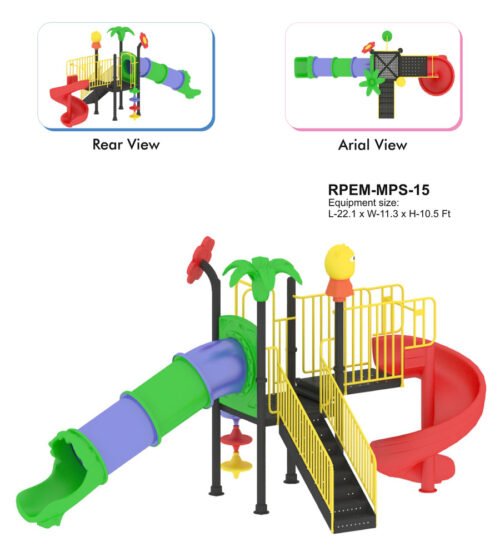 multi play station, kids playground set, outdoor play system, modular play station, school play equipment