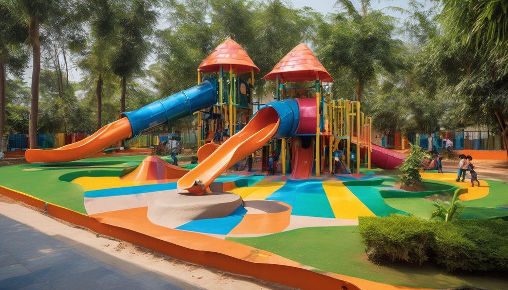 outdoor slide installation process