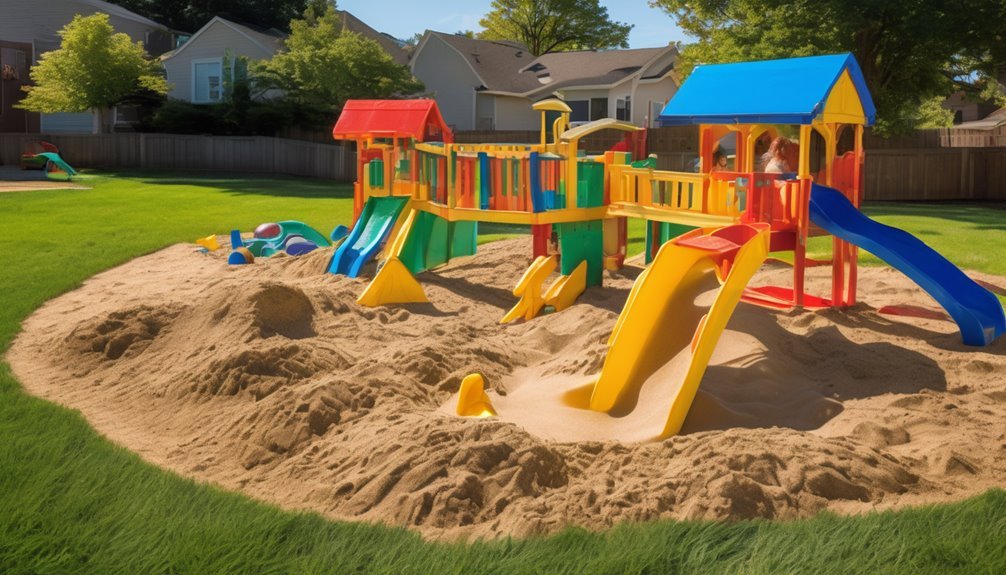 creative sensory play area
