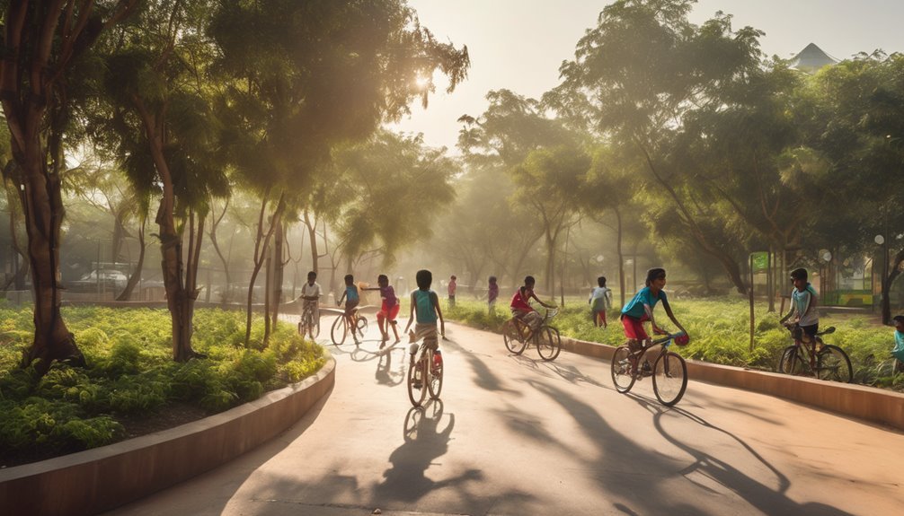 integrated parks boost usage and connectivity
