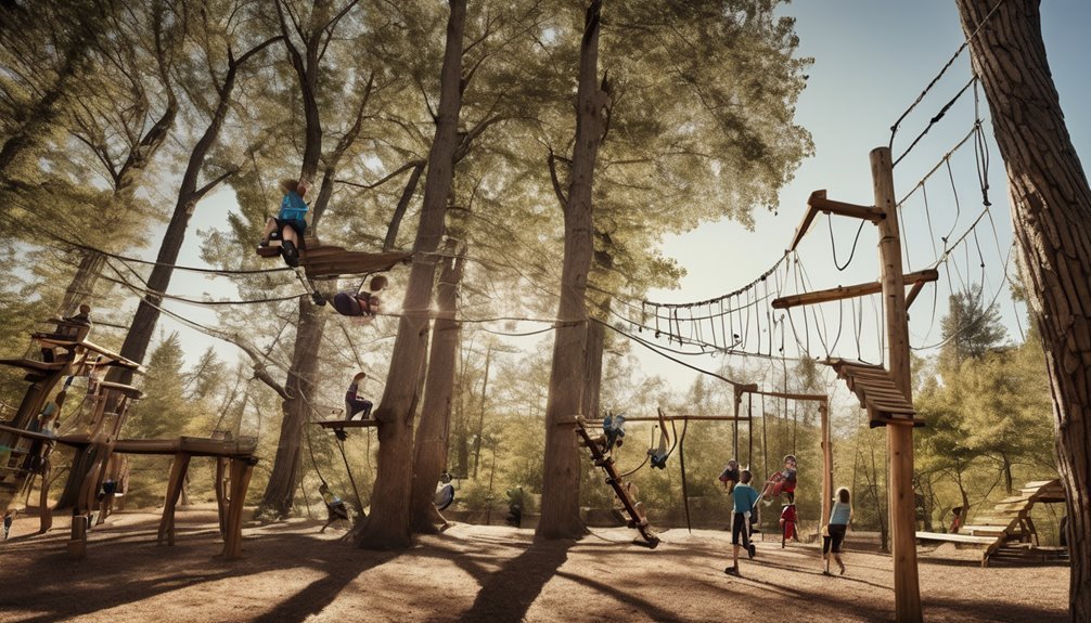 zip lines build safe independent problem solving