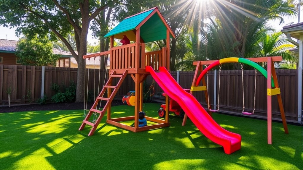 customizable backyard play sets