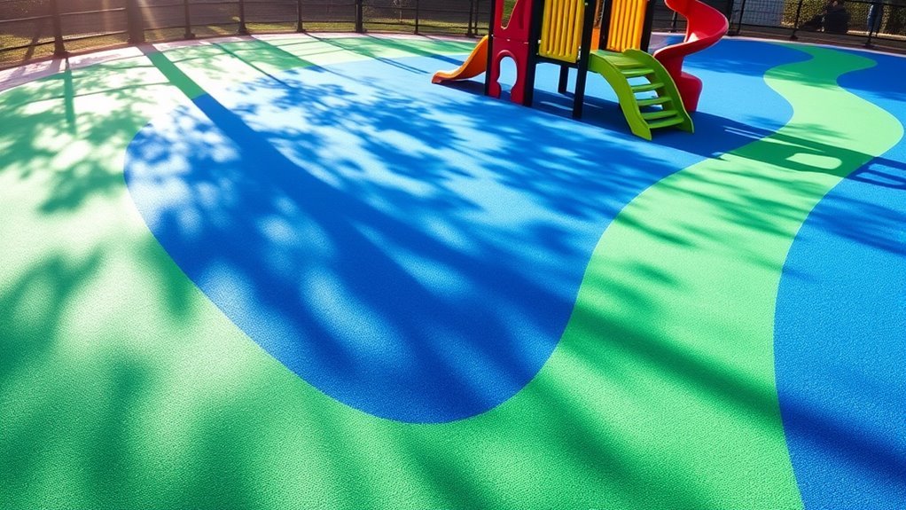 customized play area safety flooring