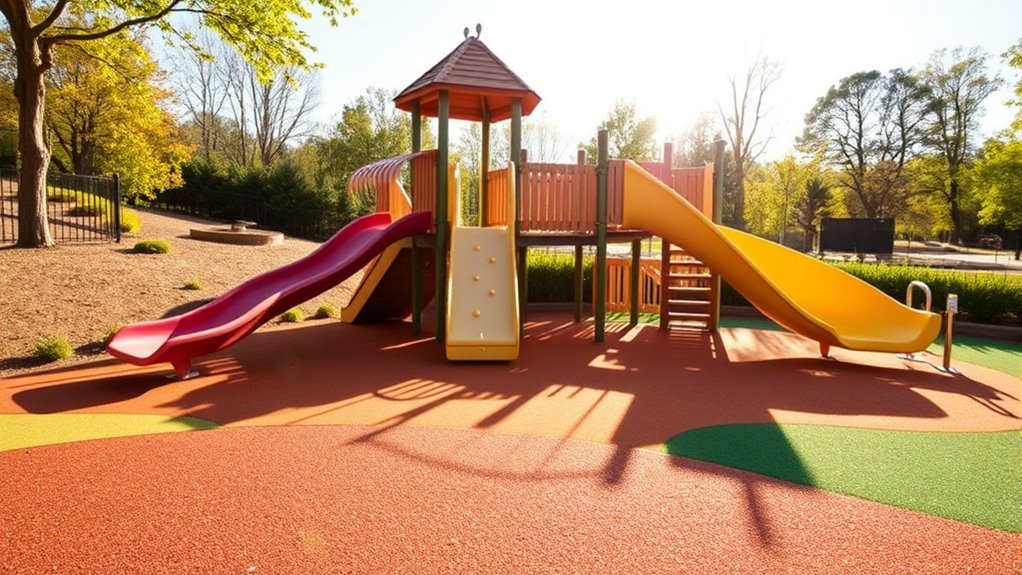customized play area safety surfacing