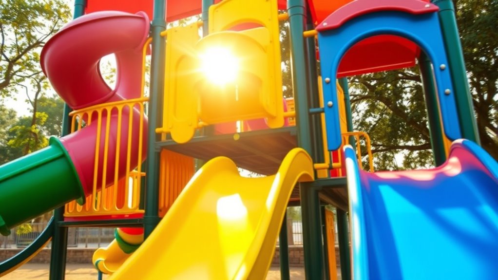 integrated modular play structures