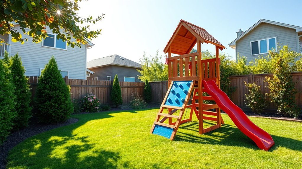 secure durable backyard play