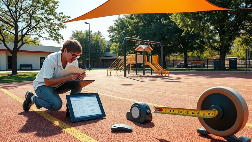 measurable safety goals for playground audit