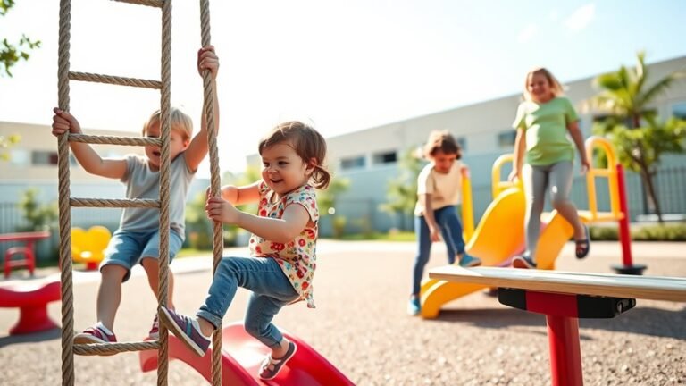 How Play Equipment Helps Improve Gross Motor Skills in Early Learners