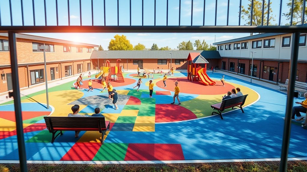 safe engaging playground design metrics