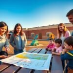 engage parents in playground upgrade