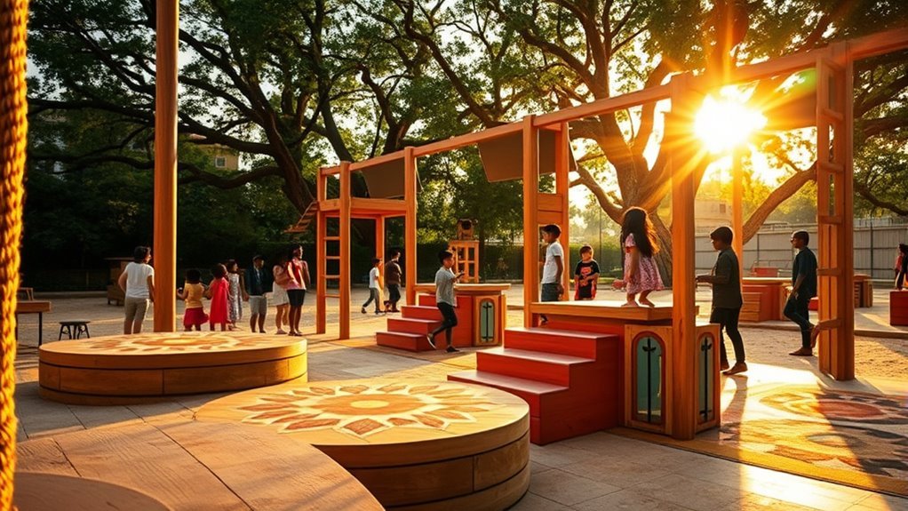 locally sourced modular playways