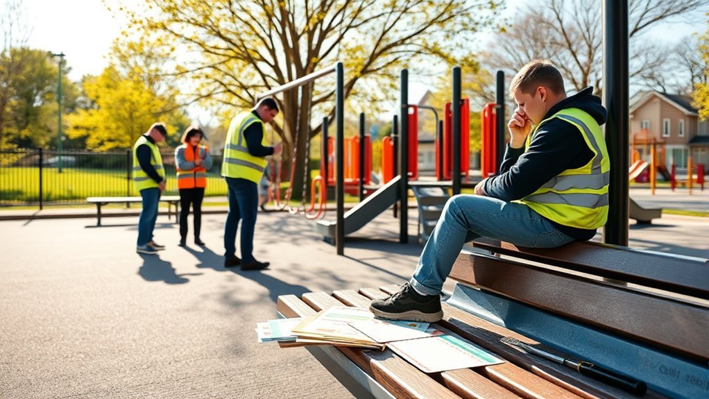 monthly playground safety inspections log