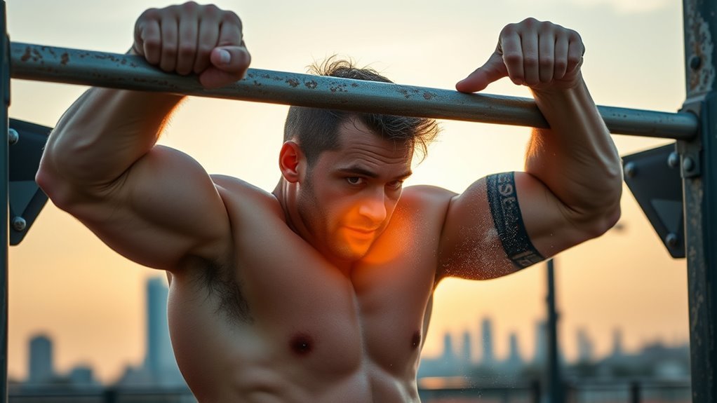 passive hangs to muscle ups progression