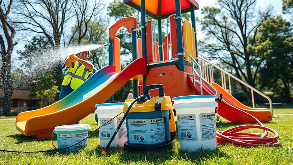 weekly outdoor equipment cleaning protocol
