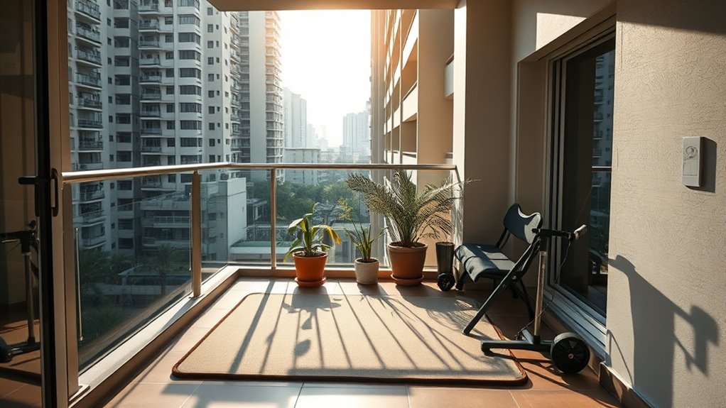 footprint mapping balcony feasibility layouts
