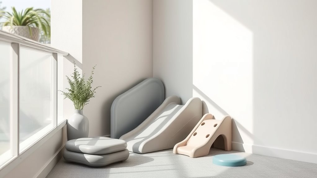silent space smart modular play equipment