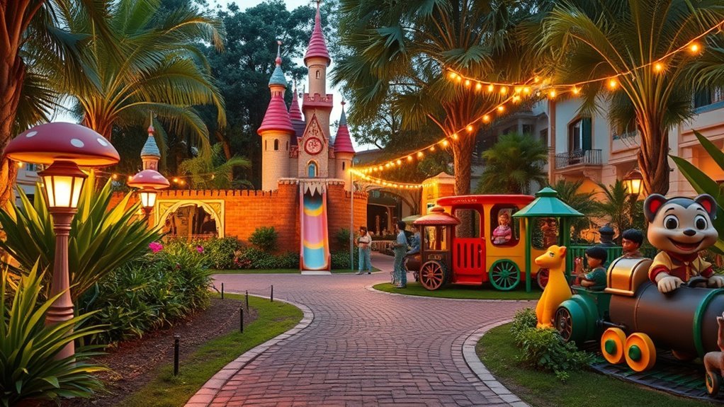 budget friendly phased rollout for themed playgrounds