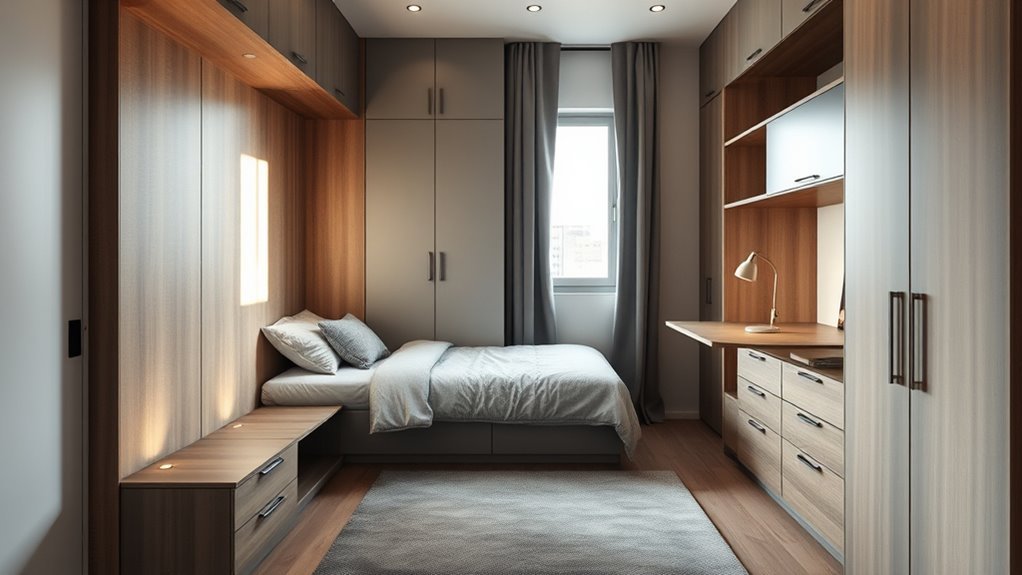 foldaway hidden storage durable performance